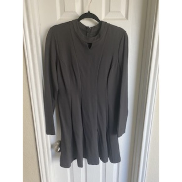 NICOLE MILLER BLACK DRESS, SZ L - Picture 2 of 9